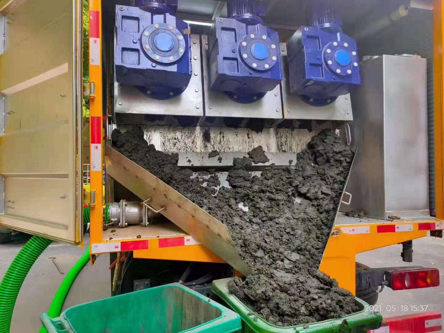 盂县化粪池清掏城市维护站-泥浆净化干湿分离处理